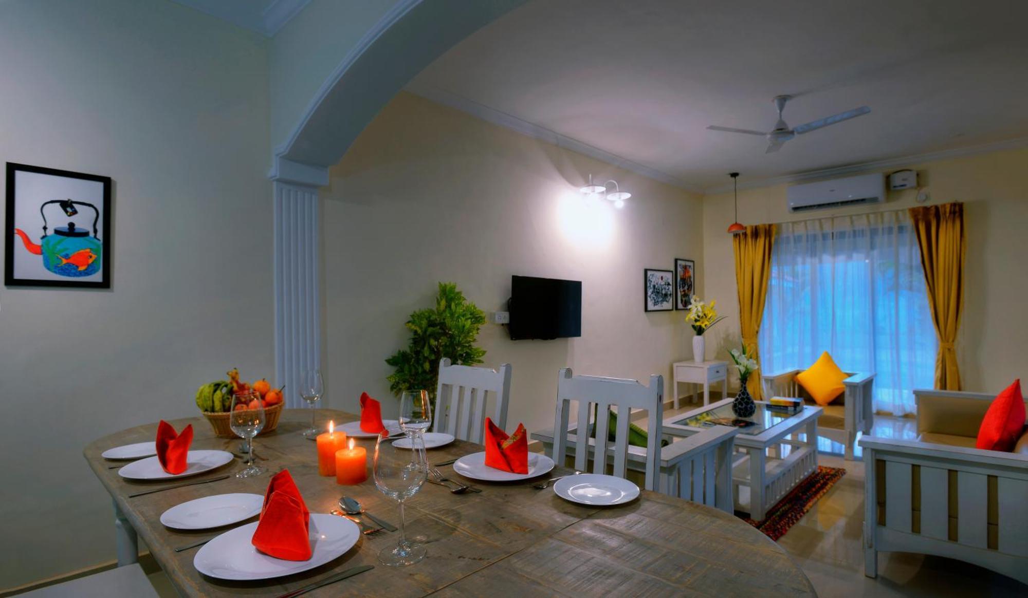 Treehouse Blue Hotel & Villas Colva Exterior foto