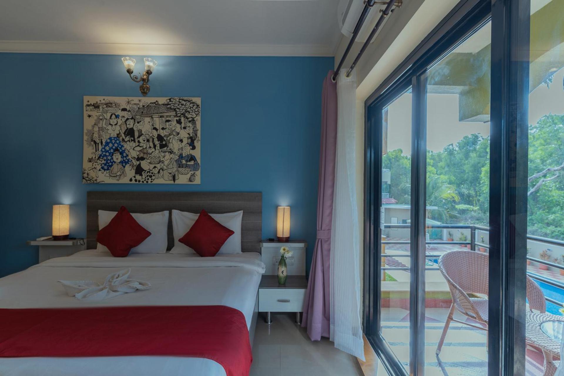 Treehouse Blue Hotel & Villas Colva Exterior foto